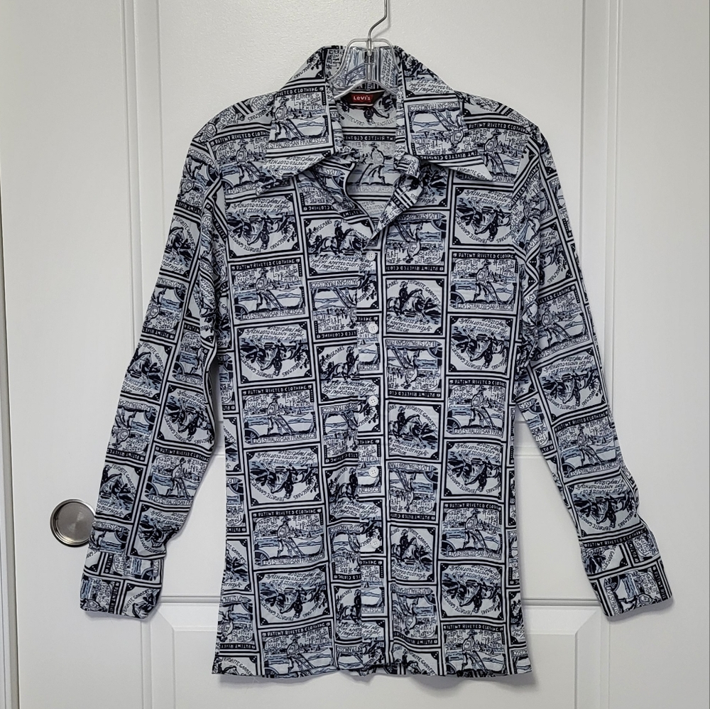Vintage Levi's Farmer Print Shirt